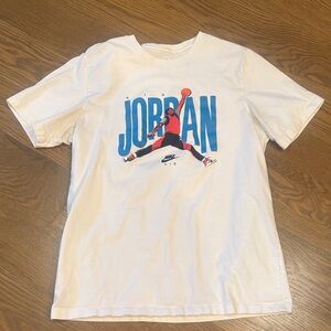 Men’s Jordan White Large Tee